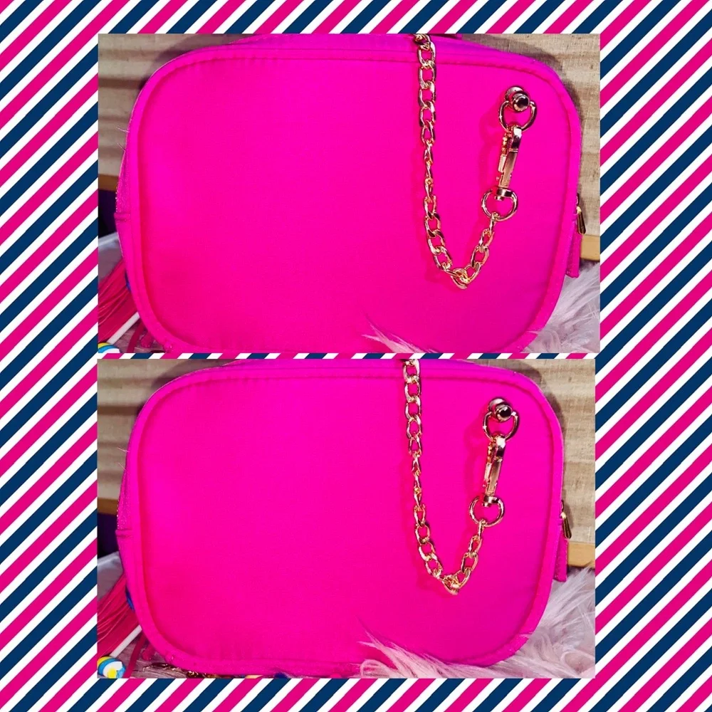 Authentic Prada Candy 🍭Cosmetic Case - Turned Into Crossbody Bag - Picture 6 of 13